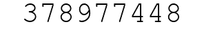 Number 378977448.