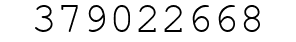 Number 379022668.