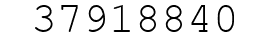 Number 37918840.