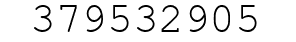 Number 379532905.