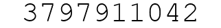 Number 3797911042.