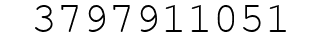 Number 3797911051.