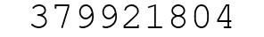 Number 379921804.