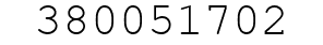 Number 380051702.