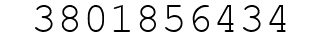 Number 3801856434.