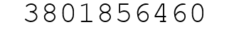 Number 3801856460.