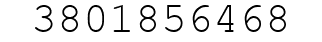 Number 3801856468.