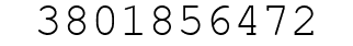 Number 3801856472.