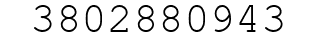 Number 3802880943.