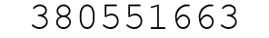 Number 380551663.