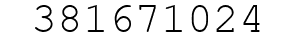 Number 381671024.