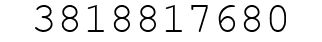 Number 3818817680.