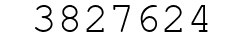Number 3827624.