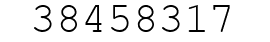 Number 38458317.