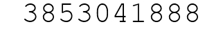 Number 3853041888.