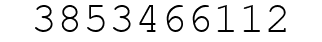 Number 3853466112.