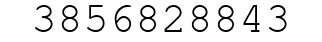 Number 3856828843.