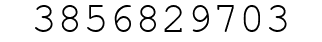 Number 3856829703.