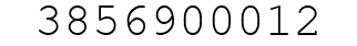 Number 3856900012.