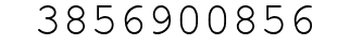 Number 3856900856.