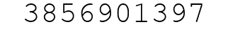 Number 3856901397.