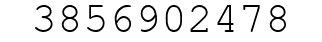 Number 3856902478.