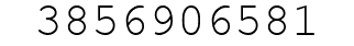 Number 3856906581.