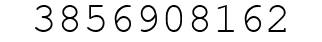 Number 3856908162.