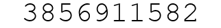 Number 3856911582.