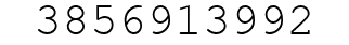 Number 3856913992.