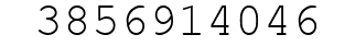 Number 3856914046.