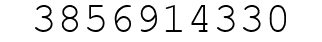 Number 3856914330.