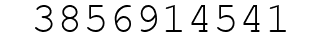 Number 3856914541.