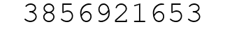 Number 3856921653.