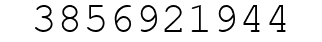 Number 3856921944.