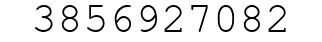 Number 3856927082.