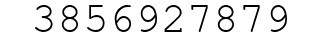 Number 3856927879.