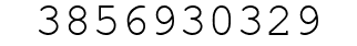 Number 3856930329.