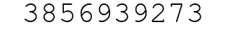 Number 3856939273.