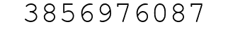 Number 3856976087.