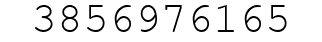 Number 3856976165.