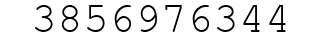 Number 3856976344.