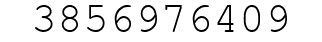 Number 3856976409.