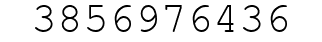 Number 3856976436.