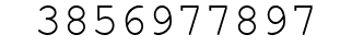 Number 3856977897.