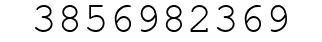 Number 3856982369.
