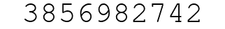 Number 3856982742.