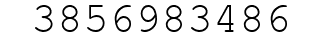 Number 3856983486.