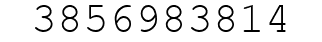 Number 3856983814.