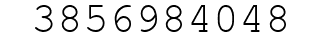 Number 3856984048.